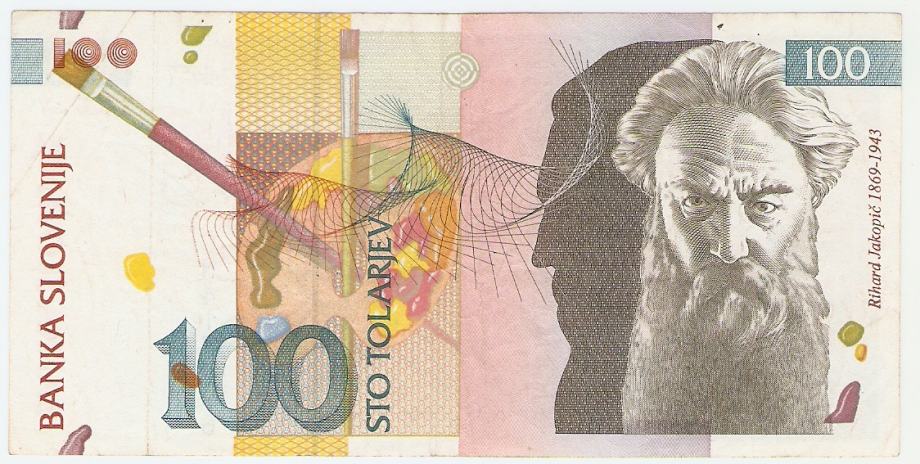 BANKOVEC 100 tolarjev 2003 Slovenija