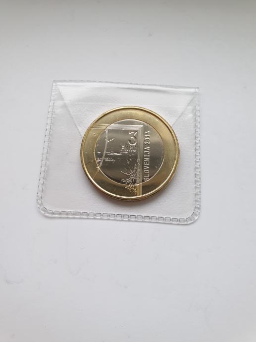 3€/eura Slovenija 2014 JANEZ PUHAR