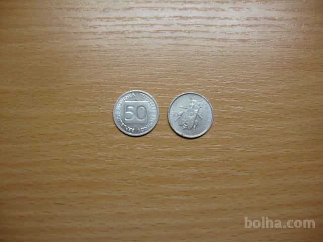 50.STOTINOV SLOVENIJA 1993 kovanec