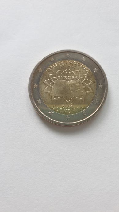 Kovanec 2€ Rimska pogodba