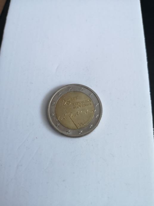 Kovanec za dva evra - 25 let Republika Slovenija