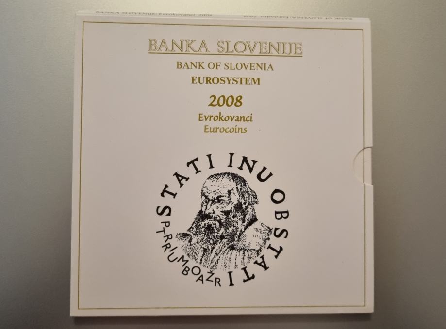 Set evro kovancev Slovenija 2008