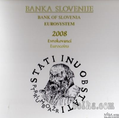 Slovenija euro set 2008 proof