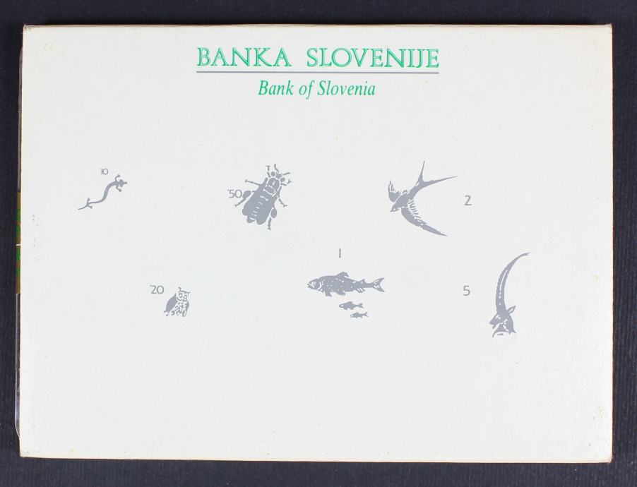 Slovenija SET 1992 - BU