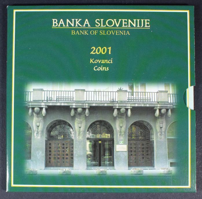 Slovenija SET 2001 - PROOF