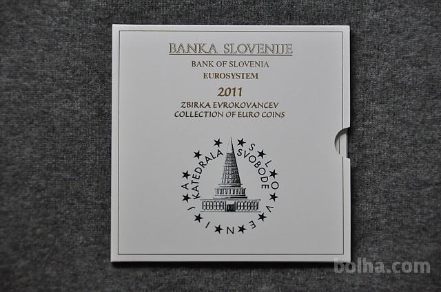 Zbirka slovenskih evrokovancev 2011 - proof (polirani)