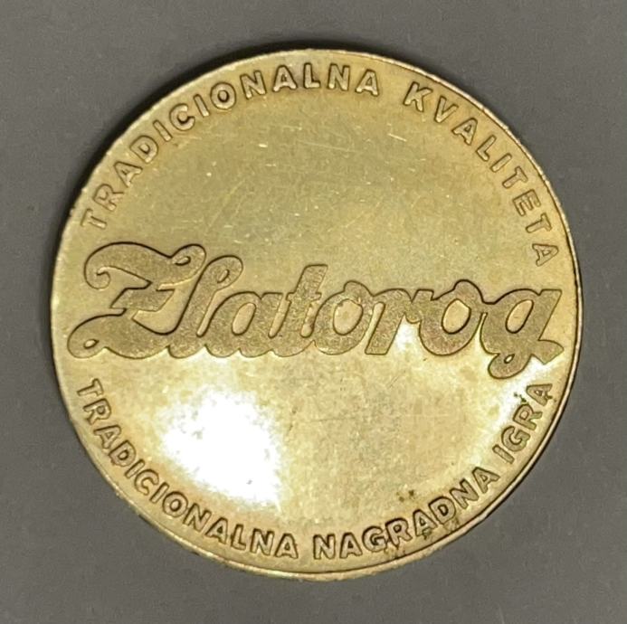 Zlatnik - medalja TOVARNA ZLATOROG MARIBOR – TRADICIONALNA KVALITETA