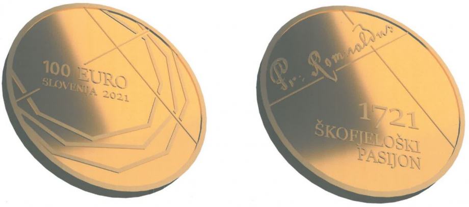 Zlatnik SLO 2021 - Škofjeloški pasijon