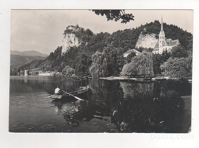 BLED 1962 - Pletna na jezeru