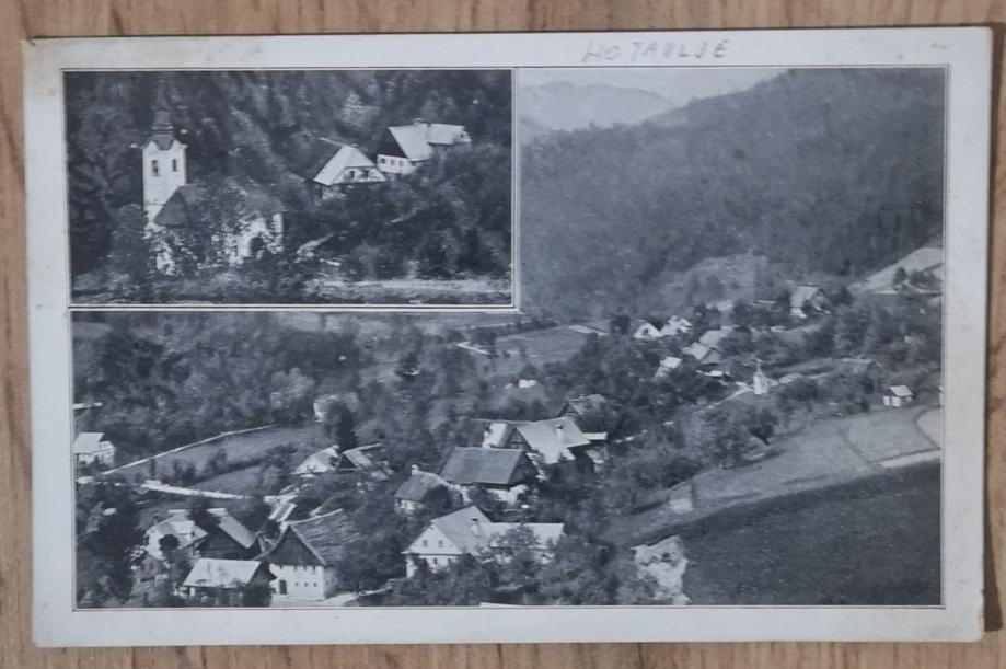 Hotavlje, Poljanska dolina, 1929