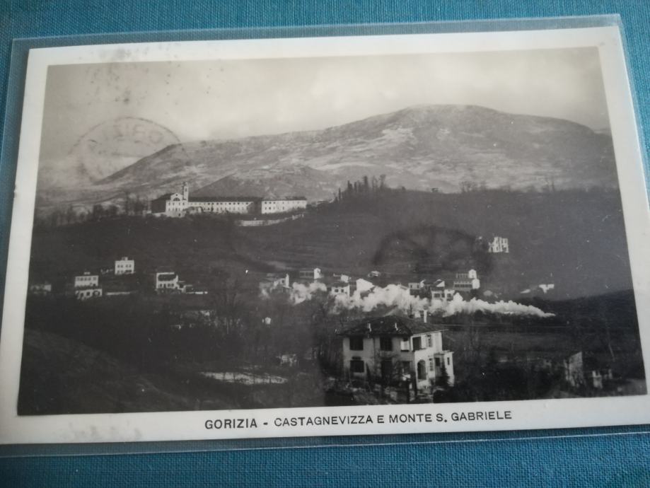 KOSTANJEVICA PRI GORICI - VLAK, SAMOSTAN, 1925