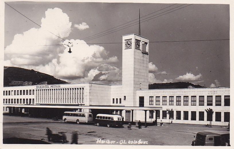 MARIBOR 1957 - Glavni kolodvor