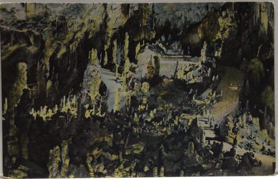 Postojnska jama-Kalvarija,poslana 1013 odlično ohranjena