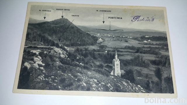Prodam razglednico Postojna l.1949