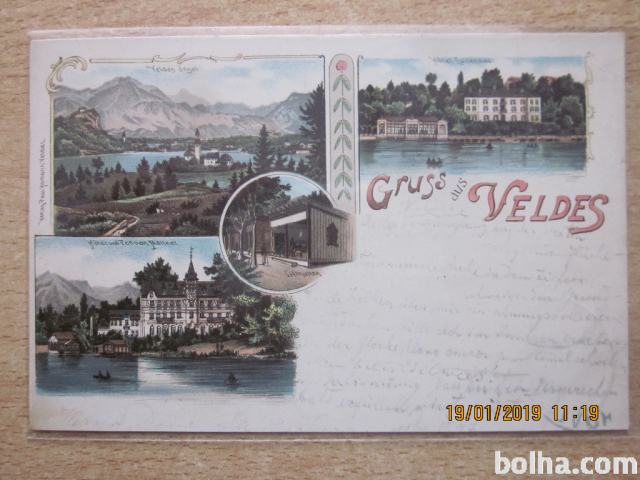 razglednica Bled
