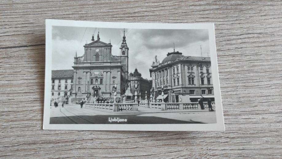 Razglednica Ljubljana - potovala