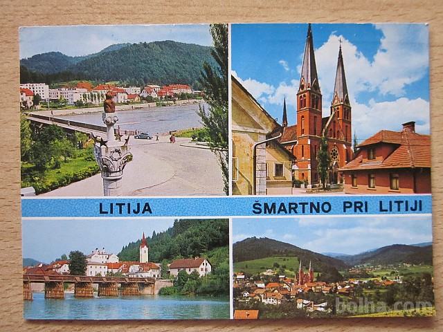 razglednica Šmartno pri Litiji