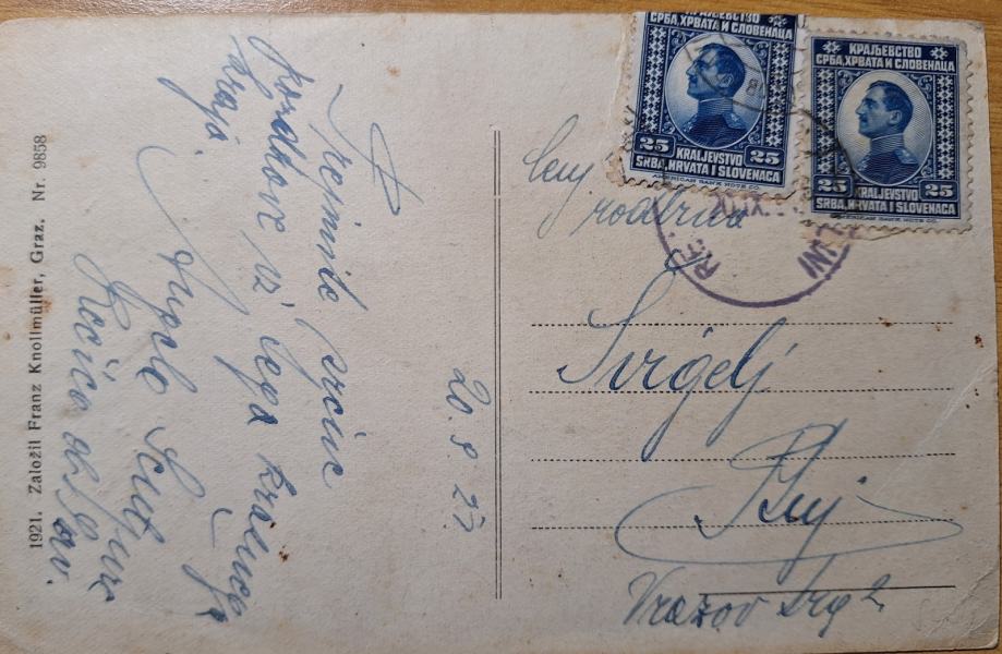 REČICA OB SAVINJI 1921
