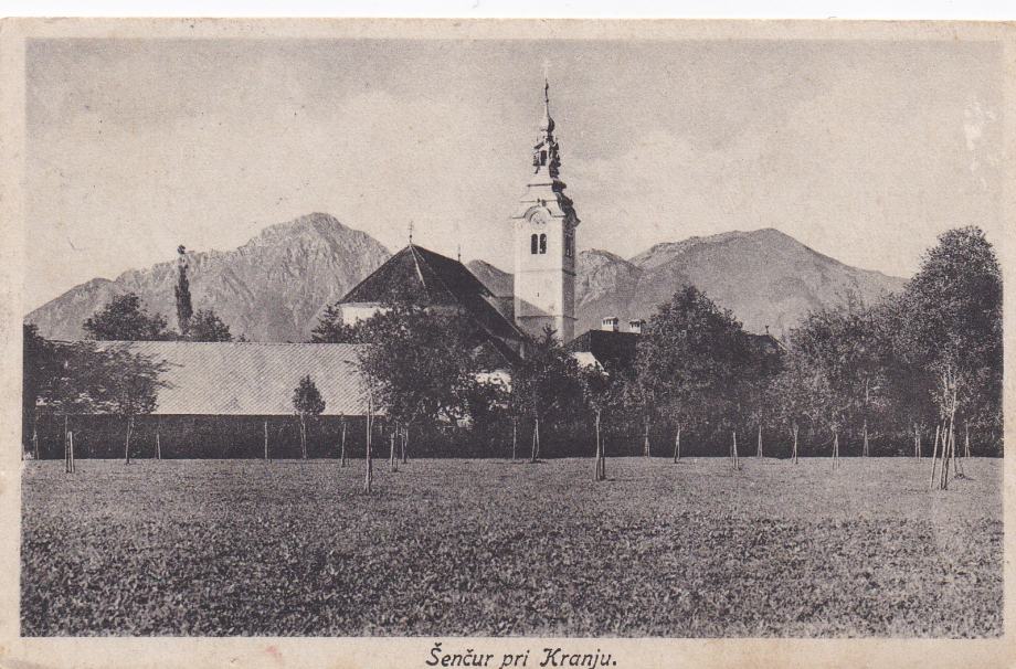 ŠENČUR PRI KRANJU 1930 - Cerkev