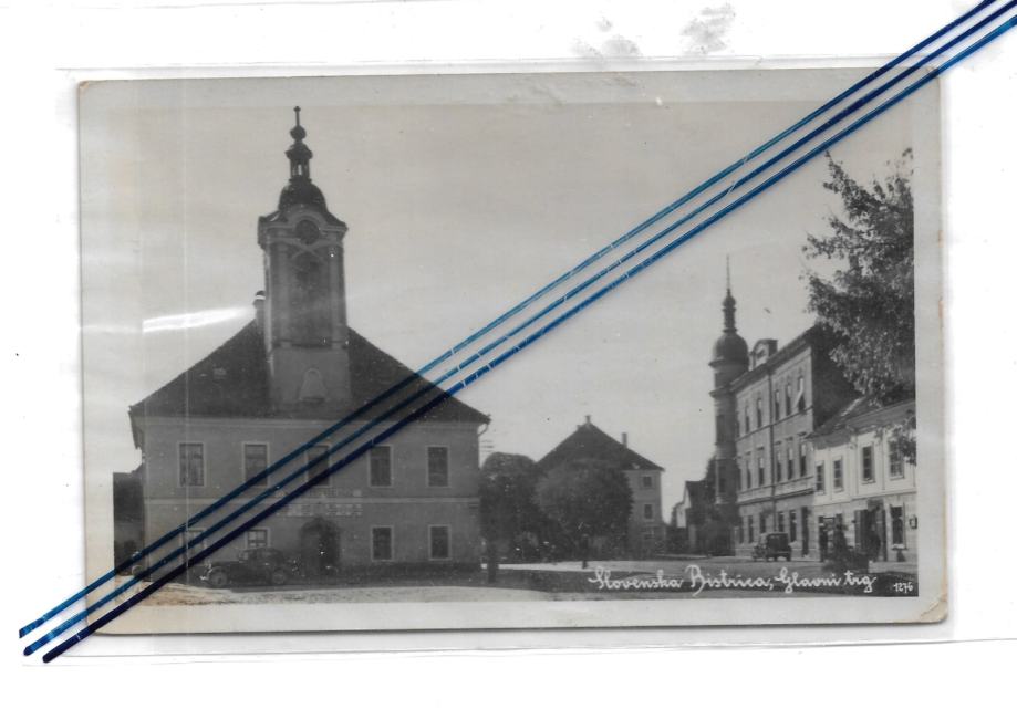SLOVENSKA BISTRICA - GLAVNI TRG, MESTNI OBČINSKI URAD, 1935