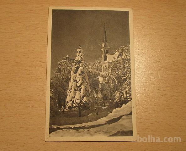 Stara razglednica Bled (Veldes), neposlana