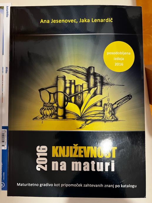 Književnost na maturi 2016 - Ana Jesenovec, Jaka Lenardič