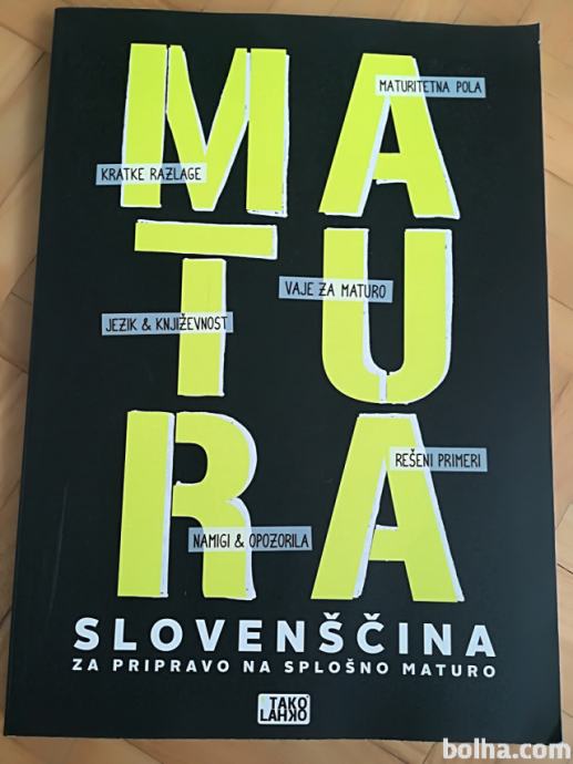 Matura slovenščina