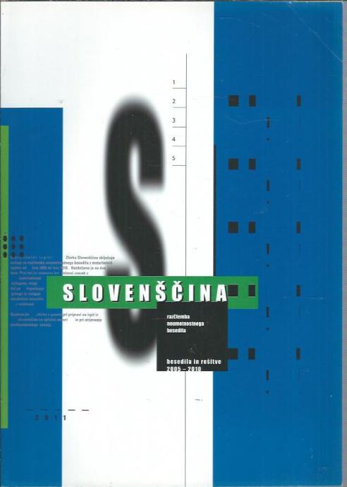 Slovenščina. Razčlemba neumetnostnega besedila