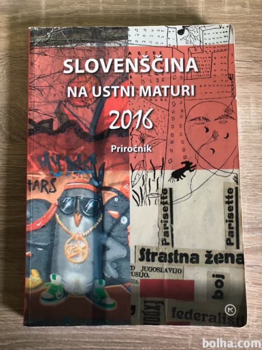 Slovenščina na ustni maturi - priročnik