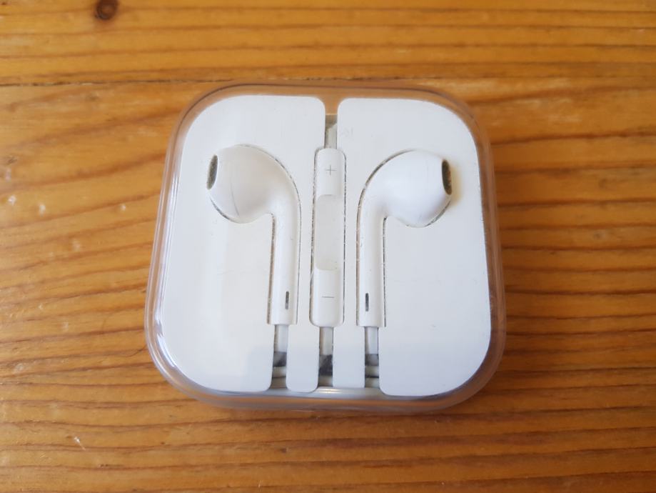 Apple ORIGINAL slušalke plus škatla AUDIO priklop