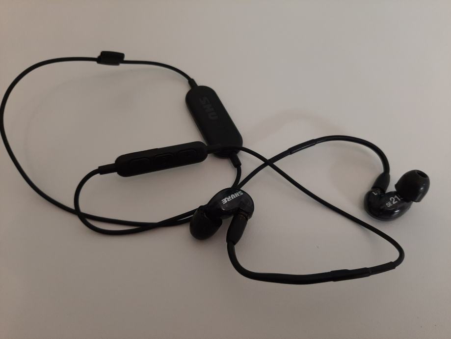 Bluetooth slušalke SHURE SE215K-BT1-EFS