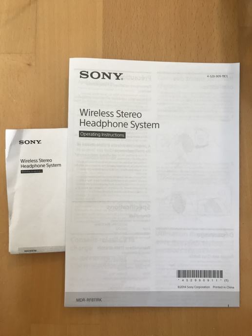 Batteria per Kopfhörer Sony MDR-RF810, 2,4V, NiMH