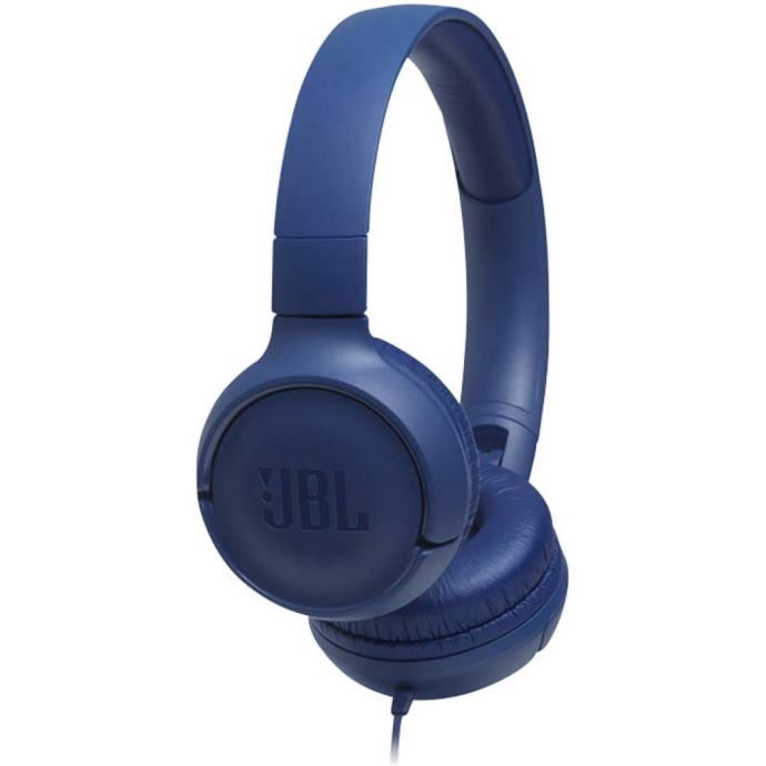 JBL Tune 500 on ear slušalke on ear zložljive, naglavni komplet modra