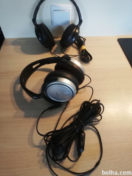 Nove Philips SHP2500 slušalke ( dolžina kabla 6m)