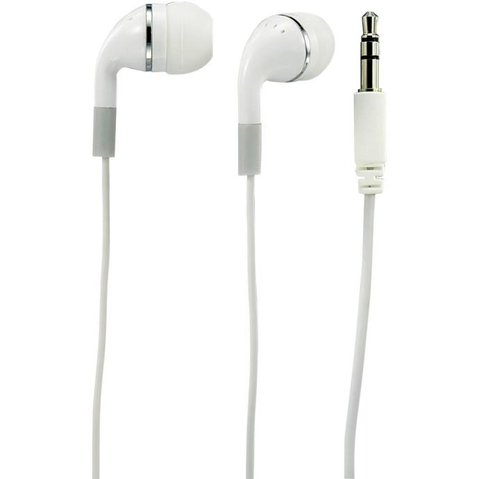 RENKFORCE E-H 115, Slušalke za v uho, bele