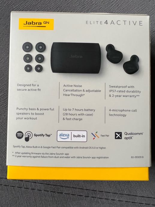 Jabra Elite 4 Active In-Ear-Kopfhörer Mit High-End Features