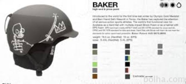 Čelada Bern Baker EPS z avdio podlogo