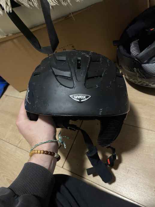 uvex Unisexe – Adulte, Rain Cap Bike Accessoires complémentaires Rouge Blanc S/M