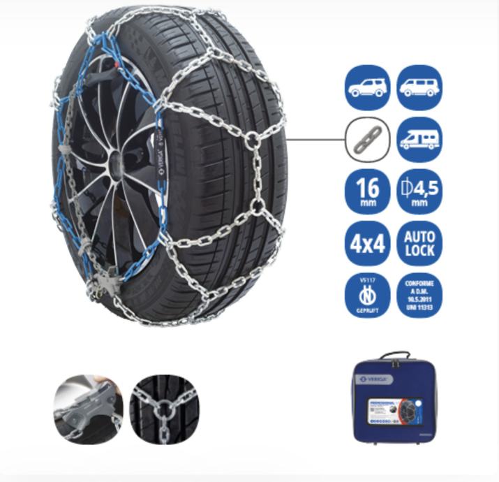Snežne verige Veriga PROFESSIONAL NT 280 (255/7016)