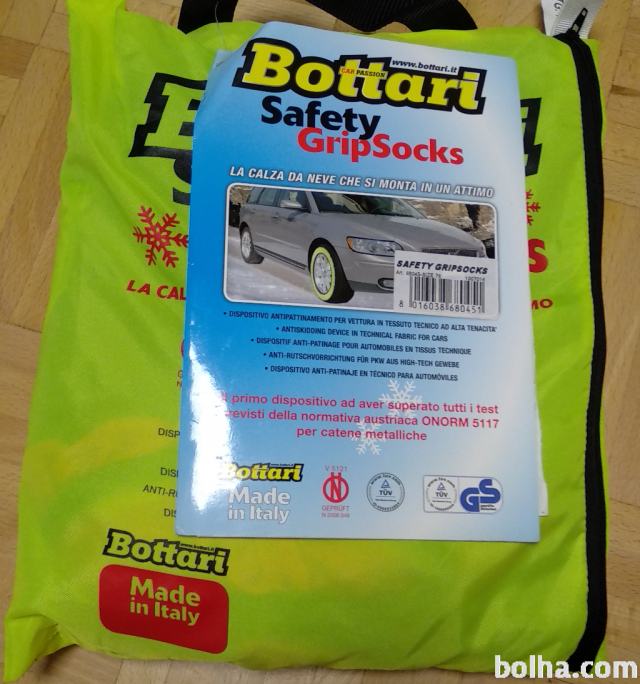 Tekstilne verige Bottari Safety GripSocks 76