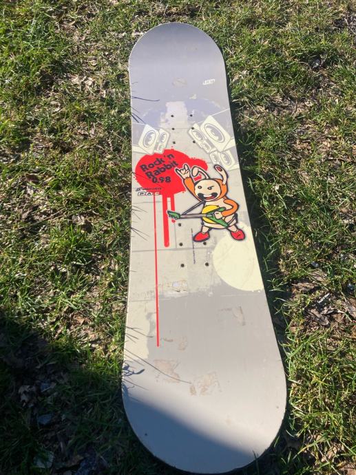snowboard deska za otroke znamke crazy creek