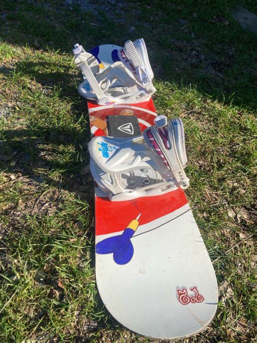 snowboard in vezi za otroke