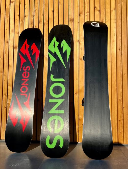 Snowboard Jones mountain twin 158w, Jones flagship 164cm, swoard dual