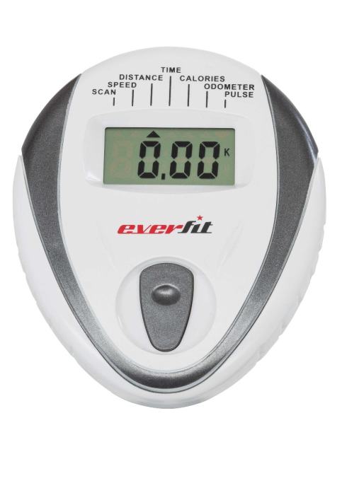 Everfit BFK-500 Bicicletta Da Camera – Cyclette Compatta Con Cinghia E Sensori Cardio Al Manubrio - 5