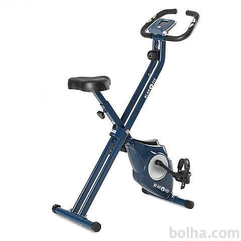KLARFIT Azura X-Bike Sobno kolo, do 100 kg, merilec pulza, zložljiv...