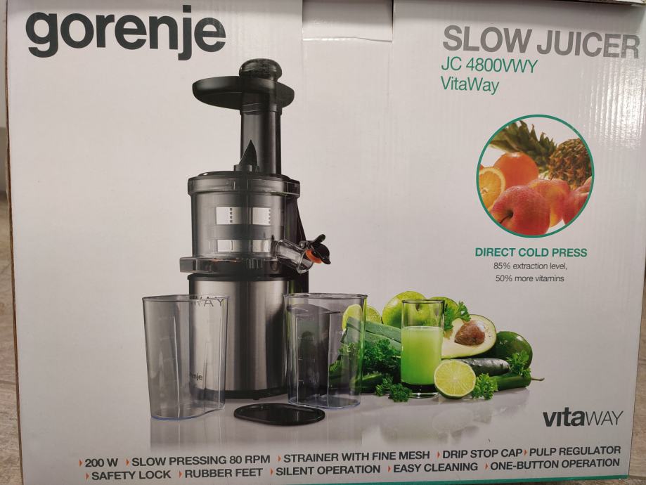 Sokovnik Gorenje JC4800VWY SLOW JUICER