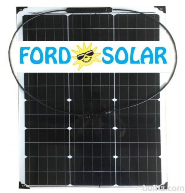 Fleksibilen solarni panel 80W 12V tankoslojna sončna celica