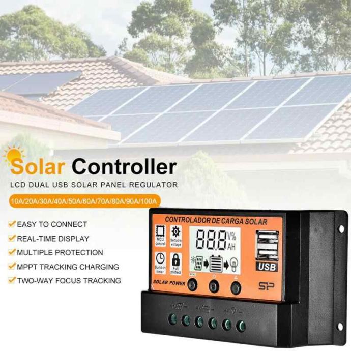 Solarni regulator 12v/24v - 100A MPPT - pošljem tudi po pošti