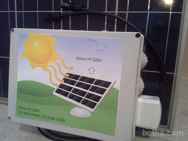 Solarni regulator: Direct PV 220V