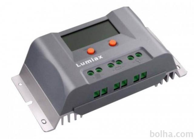 Solarni regulator MAX10 PWM 10A 12/24V z LCD